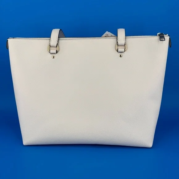 Coach Chalk Pebbled Leather Gallery Tote BagNWT & COA